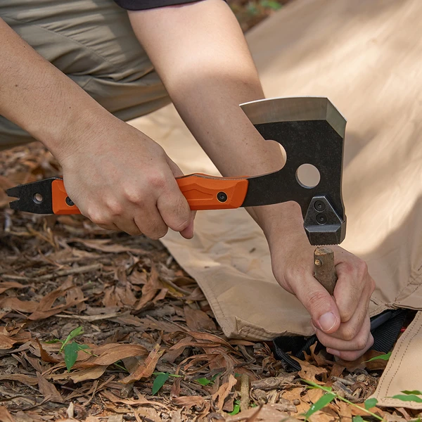 新品！OLIGHT オーライト Otacle A1 斧 (Desert Tan) Otacle A1 Multifunctional Hatchet Stainless Steel Survival Tool