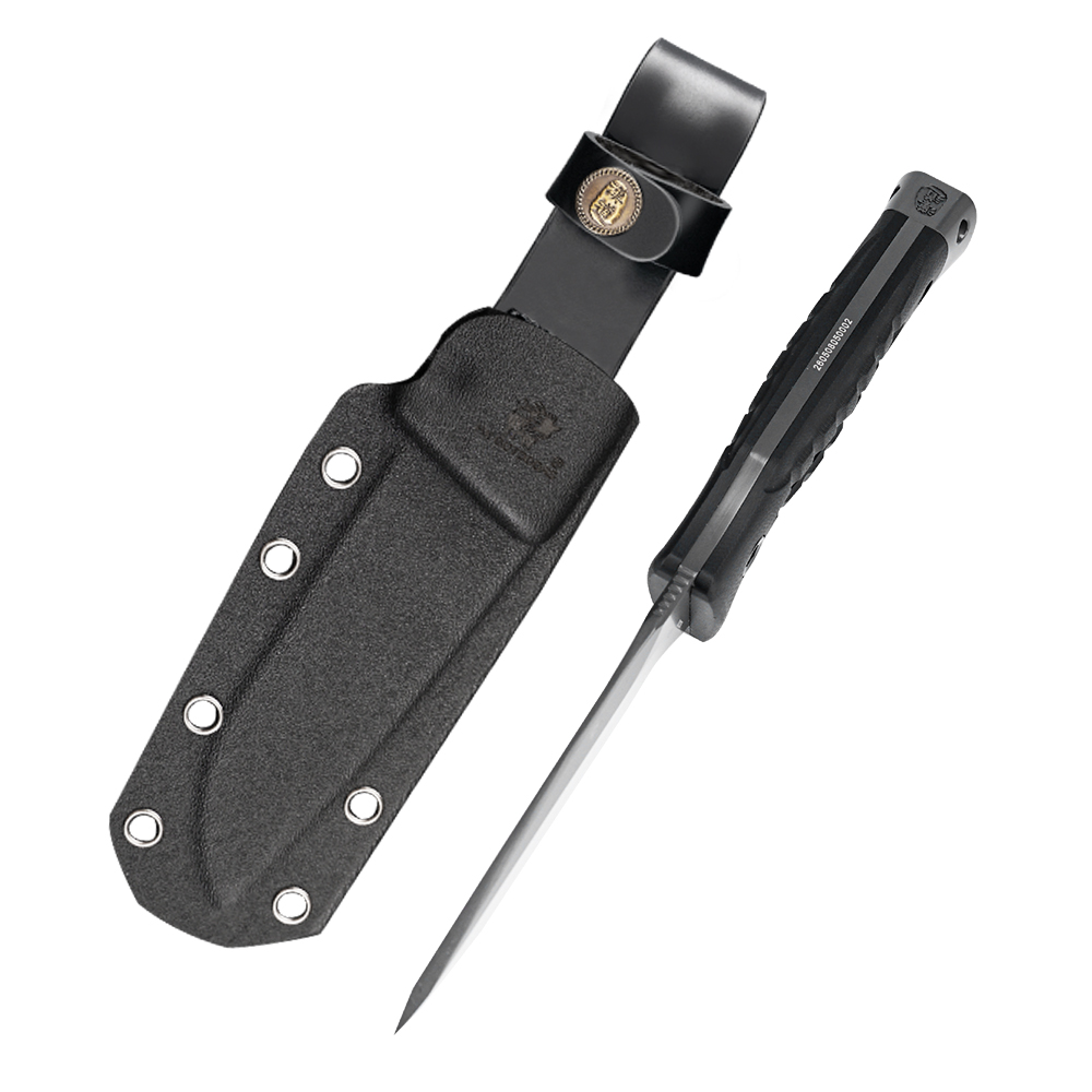 HX OUTDOORS TD-18B Fixed Blade Knife Heavy-Duty Full Tang Survival