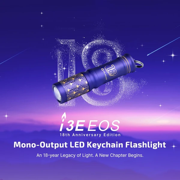 OLIGHT i3E EOS (LEDミニライト) 6本セット サービス品付き Olight i3E EOS Mini AAA Flashlight 90 Lumens Easy Twist EDC