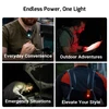 Olight Oclip Pro in various scenes, including everyday convenience, outdoor adventures, and emergency situations, highlighting its versatile illumination.