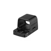 Olight Black Osight SE Reflex Red Dot Sight Angled View with Wide Window for Precision Shooting and Tactical Use
