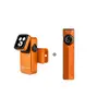 Olight Orange Oclip 2 Pro Clip-on Light and Headlamp Band Set for Hands-free Outdoor Camping and Hiking Safety