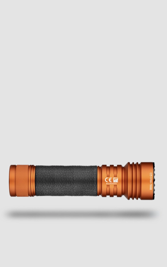Seeker 4 Pro High Power Flashlight 4600 Lumens Dual Charging Light