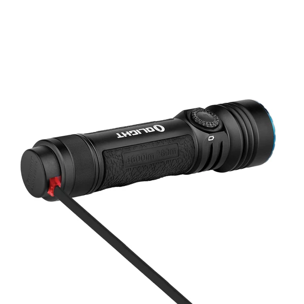 Seeker 4 Pro High Power Flashlight 4600 Lumens Dual Charging Light
