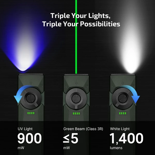 Olight Arkfeld Ultra 初のOAL™合金製3-in-1ライト Arkfeld Ultra Class 1- Olight Japan