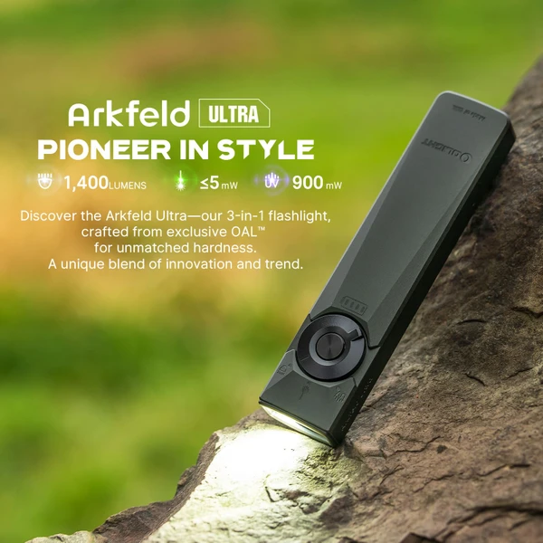 Discover the Olight Arkfeld Ultra: Top EDC Flashlight Choice