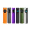 Olight Black ArkPro Flat EDC Flashlight Front View with Blue Center Selector Dial for Daily Carry and Inspection