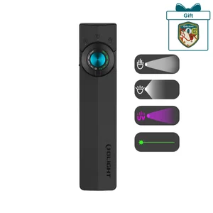 Olight Black ArkPro Ultra with Adjustable Light Modes, UV Light, and Laser Pointer for Everyday Carry
