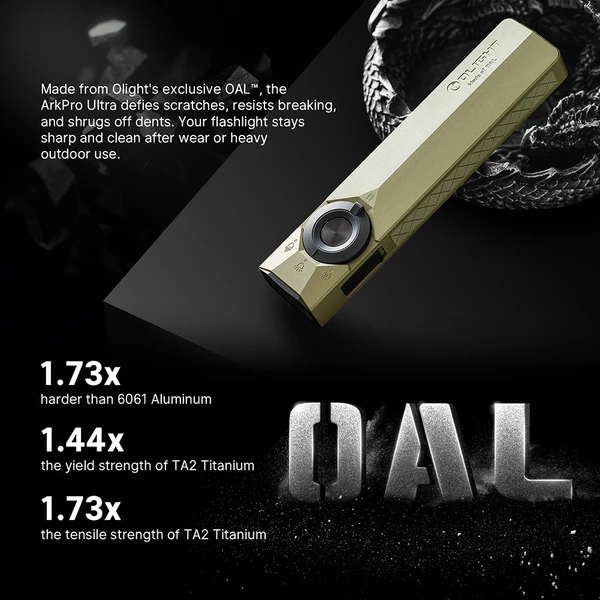 Olight ArkPro Flat EDC Flashlight 4-in-1 UV Green Beam Light