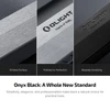 Olight Onyx Black ArkPro Flashlight Textured Surface and Polished Finish Details with Bespoke Anodizing for Premium EDC Use