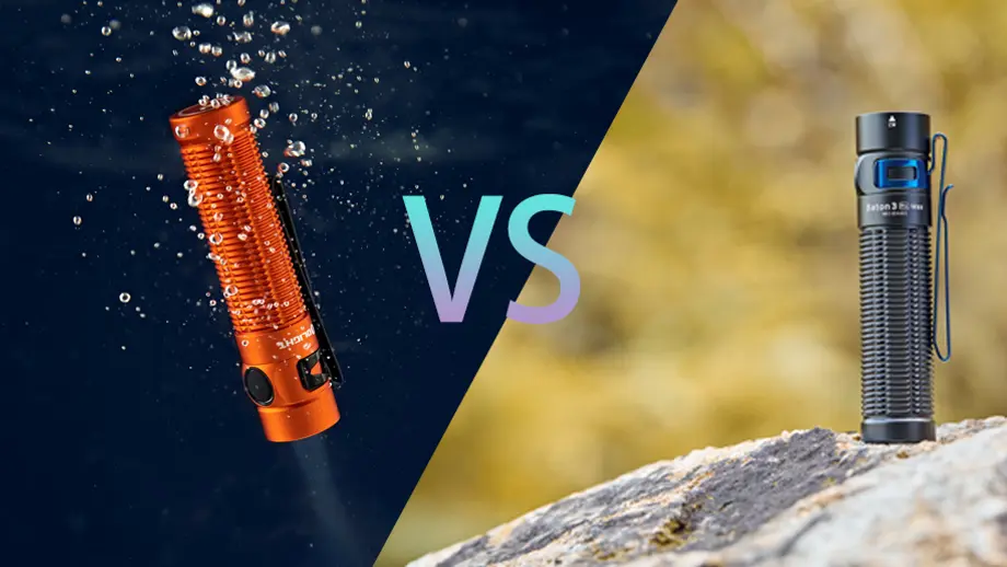 Baton 3 Pro Rechargeable Flashlight VS Baton 3 Pro Max Powerful EDC Flashlight