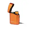 Olight Orange Baton 4 Premium Edition, an open wireless charger with a charging cable, for everyday carry.