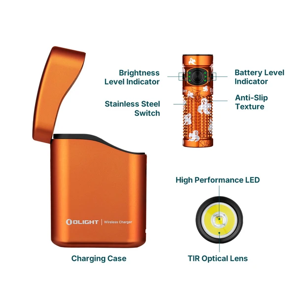 Olight Baton 4 EDC Flashlight – 1300 Lumens & Premium Design