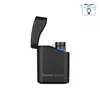 Olight Black Baton 4 Premium in Open Wireless Charger Case, Charging with USB-C for Everyday Carry
