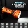 Olight Marauder Mini: A powerful flashlight with 7000 lumens, 600m throw, and IPX8 waterproof rating.