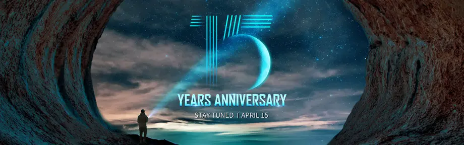 Olight 15th Anniversary - Years Together!