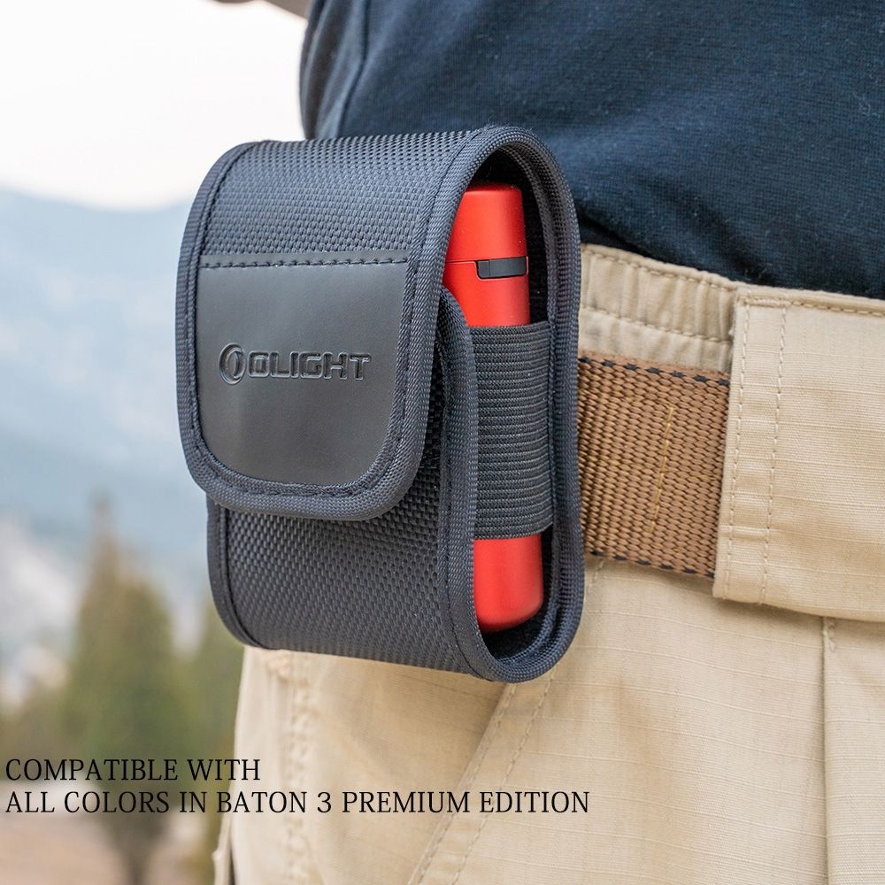Olight Baton 3 Holster Durable Nylon Protection Scratch Resistant