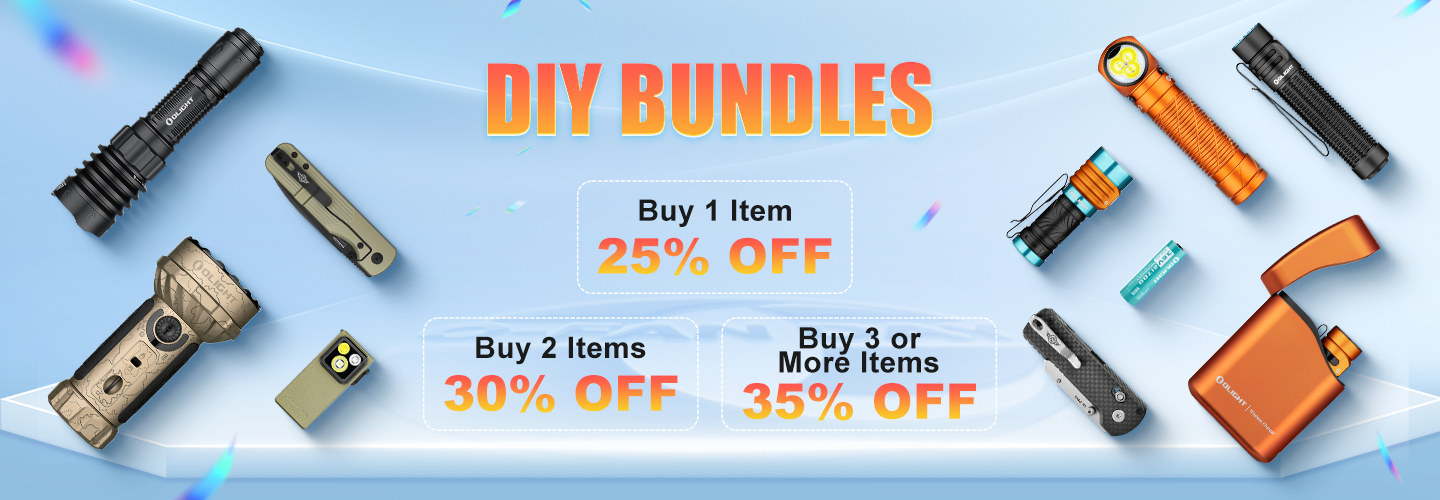 O Fan Day Diy Bundle Customize Your Savings With Olight 