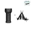 Olight Black Marauder Mini Flashlight and Otacle Multi-Tool Bundle with Free Gift for Outdoor Survival and EDC Use