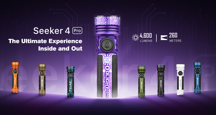 Olight Seeker 4 Pro: Ultimate High Power Flashlight Sale