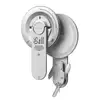 Aulumu silver magnetic phone stand and multi-tool accessory set showing mechanical details and sleek futuristic design