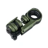 GoBiggeR green olive mechanical fidget toy with metallic finish on white background