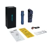 Olight Blue Warrior Ultra Tactical Flashlight with Holster, Charging Cable, User Manual for Outdoor Activities