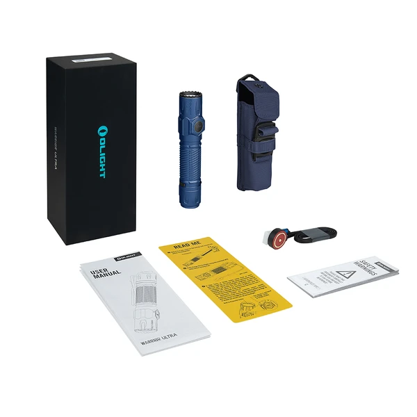 Olight Warrior Ultra Tactical Flashlight 2500 Lumens Aluminum Long