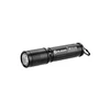 Black Olight I3E EOS flashlight, a compact LED torch with keychain loop