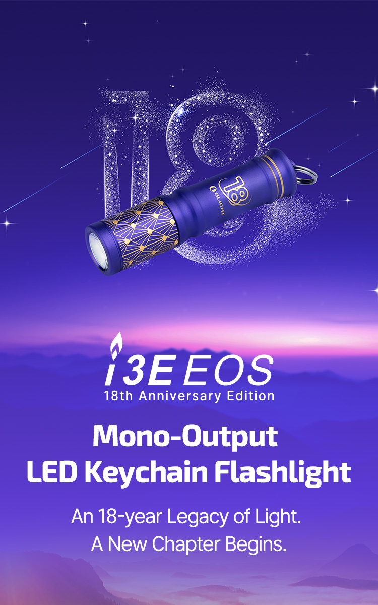 Olight i3E EOS Small LED Flashlight - Olight Canada
