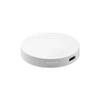 Olight White Gober 2 Safety Light Charging Base with USB-C Port and Reset Button on Plain Background