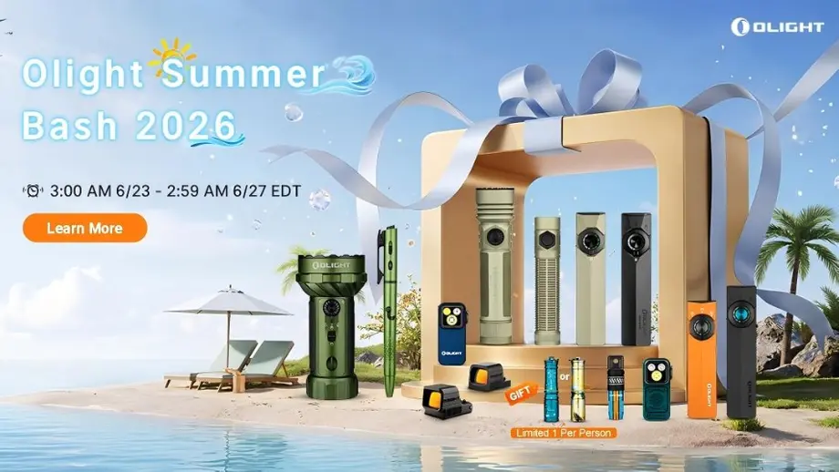 Olight Canada Summer Bash 2026 Shopping & Flash Sale Guide