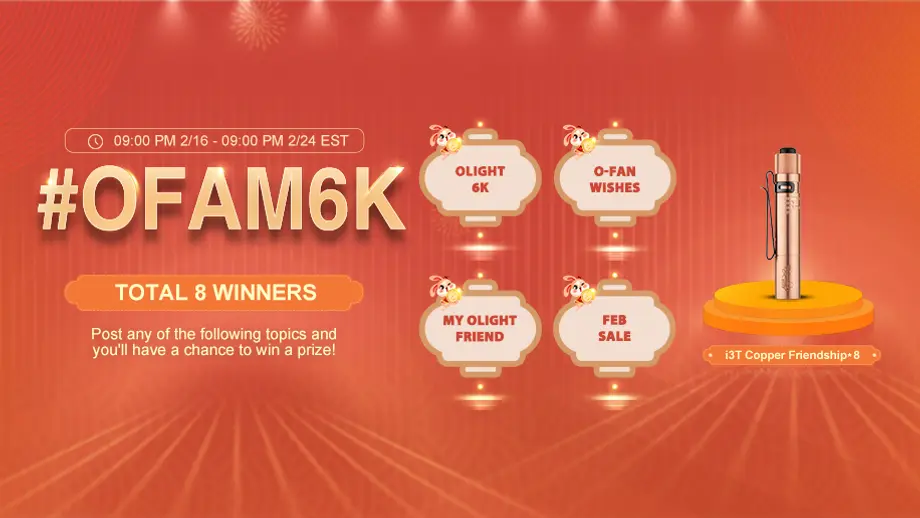 To celebrate facebook O-fans reach 6K members, we are holding a GIVEAWAY!!!