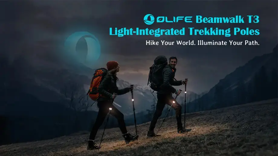 [New Product]An Overview of Beamwalk T3 Light-Integrated Trekking Poles