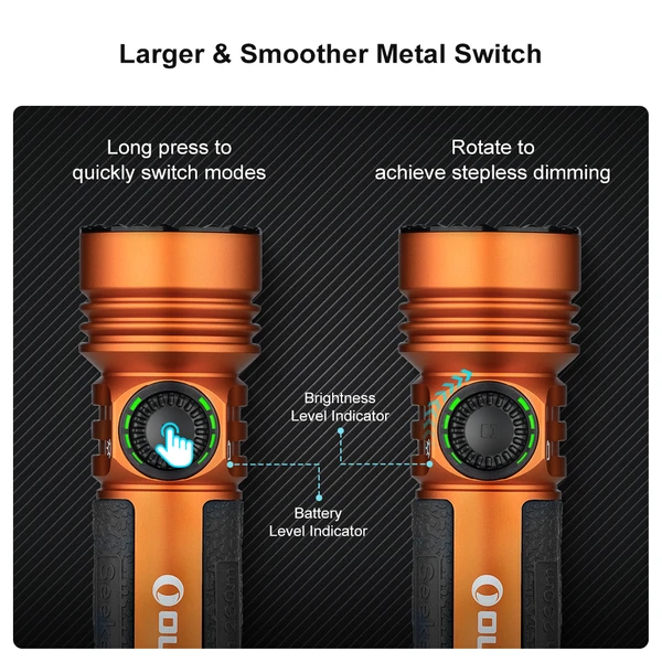 Seeker 4 Pro High-Power Flashlight | Olight Official- Olight
