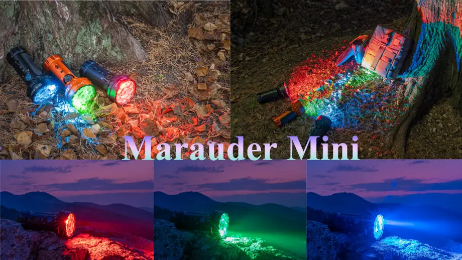 Marauder Mini Powerful Flashlight with Flood, Projection, RGB Review