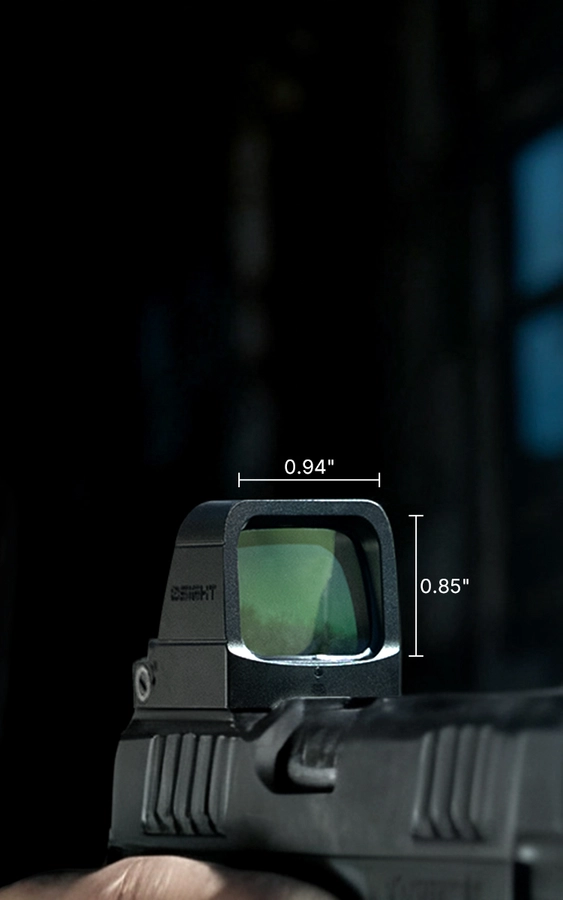 Olight OSIGHT グリーンドット Olight Osight Red Dot Sight, 3 MOA with Magnetic Charging Cover