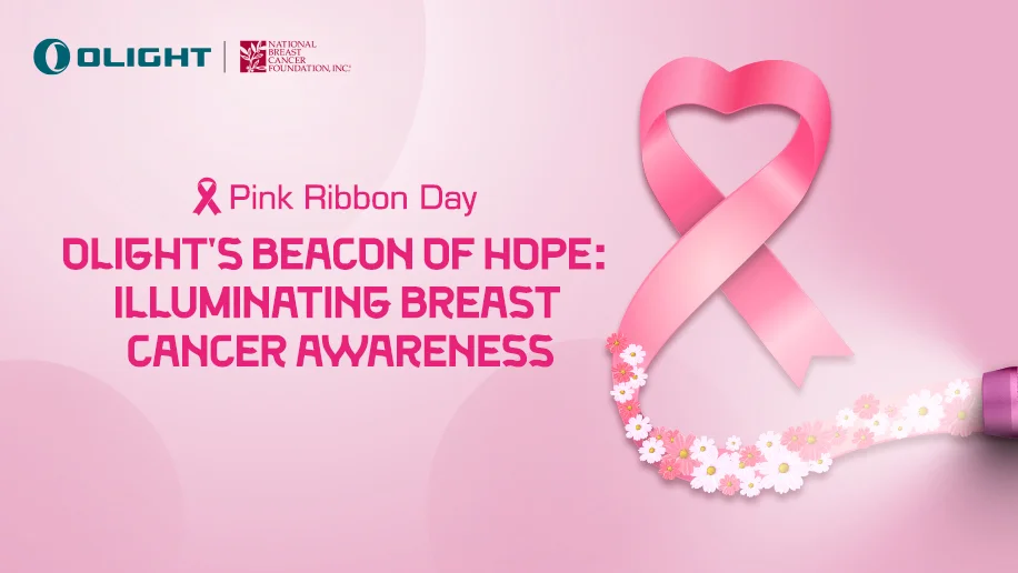 Olight's Beacon of Hope: Illuminating Breast Cancer Awareness with Global Partners
