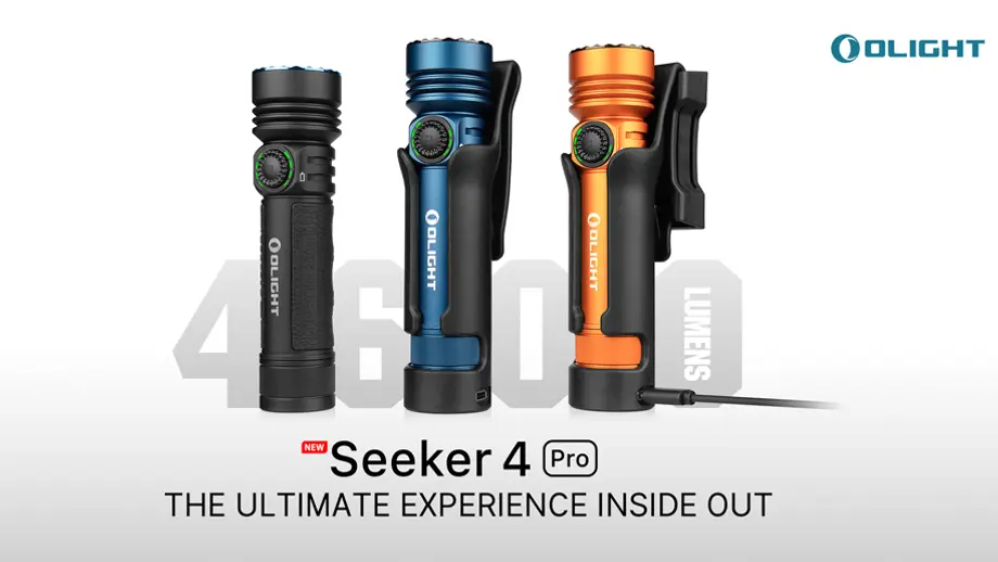 [New Product]Olight Seeker 4 Pro Powerful Lumens, Enhanced Features & Innovative Holster