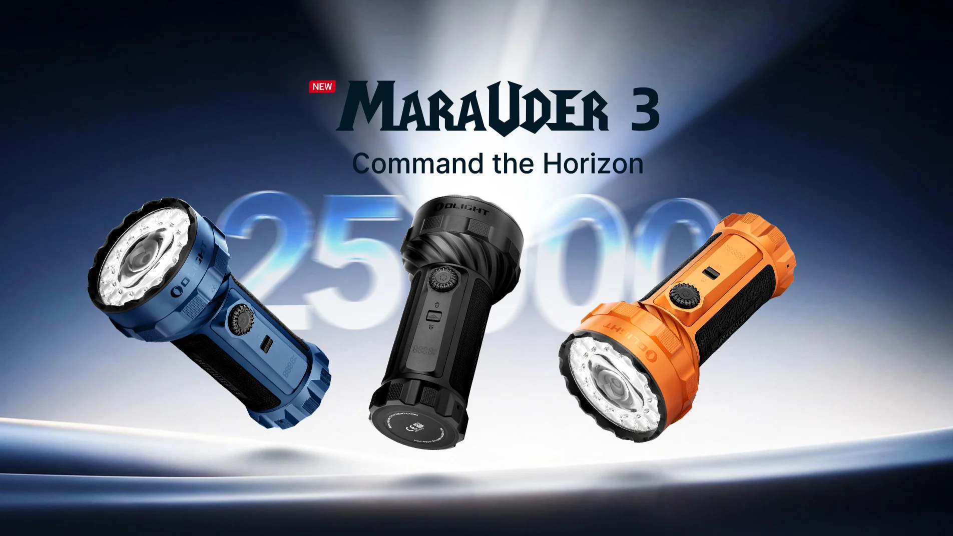 Command the Horizon: Unleash Your Ultimate Adventure with the Olight Marauder 3 Flood & Spot Flagship