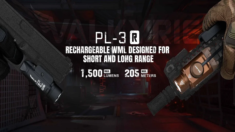 [New Product]PL-3R RechargeableTactical Light