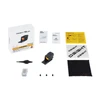 Olight Osight SE MOS red dot sight with packaging box, user manual, mounting screws, tools, and cleaning cloth.