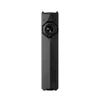 Olight Arkfeld Pro flat EDC flashlight in black with laser UV and white light selector wheel isolated on white background