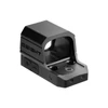 Olight Osight black reflex red dot sight with side control buttons and crisp optics window on white background