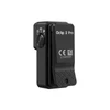 Olight Black Oclip 2 Pro Clip-on Light Back View Showing Durable Textured Pocket Clip for Hands-Free EDC Use