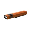 Olight Orange Oclip 2 Pro Clip-on Flashlight Isometric View with Textured Grip and USB-C Port for EDC and Outdoor Use