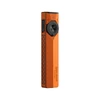 Olight Orange Oclip 2 Pro Clip-on EDC Light Front View Featuring Rotary Switch and USB-C Port for Outdoor Gear and Everyday Carry
