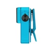 Olight Blue Oclip 2 Pro Clip Light Side View with Rotary Switch and Durable Pocket Clip for EDC and Outdoor Use
