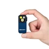 Olight Blue Oclip Pro Compact Clip Light Held in Hand Showing Triple LED Emitting Sources for EDC and Outdoor Gear Use