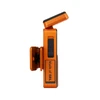 Olight Orange Oclip 2 Pro Side View with USB Charging Port and Durable Clip for Hands-Free EDC Lighting